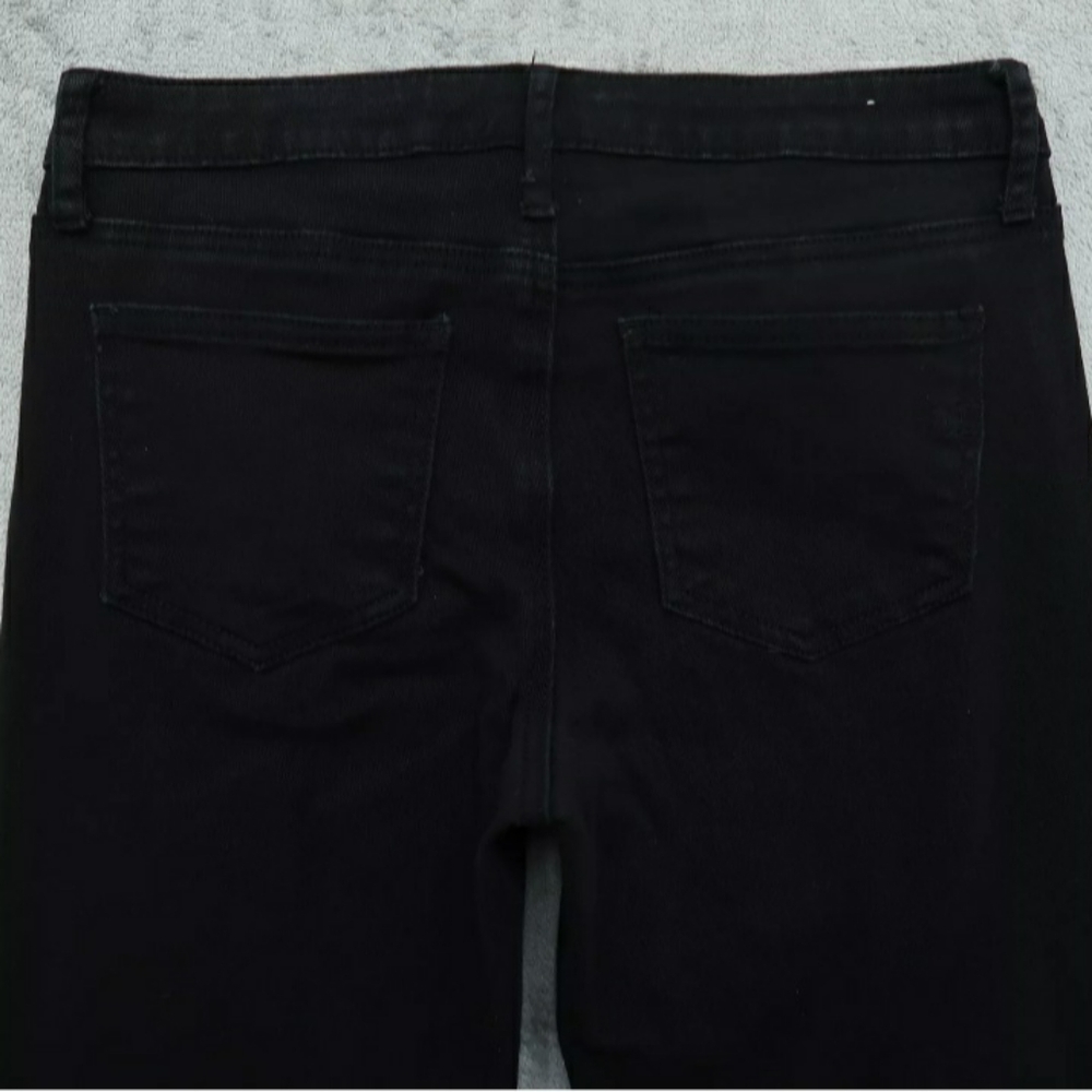 Women's Black Jeans By Blue Desire, Midrise Sz 9, 29x26 - Picture 3 of 14